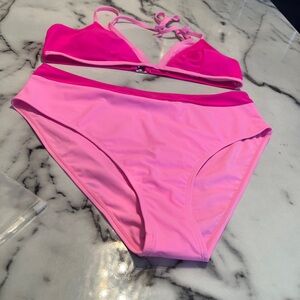 Womens Large 2 Piece Swimsuit Bikini